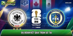 Soi kèo Đức vs Curacao, 00:00 ngày 15/06/2026 – World Cup 2026